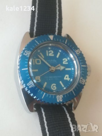 Ruhla wasserdicht. Germany. Дамски часовник. Амфибия. Водолазен. Механичен. Гмуркане. Vintage watch