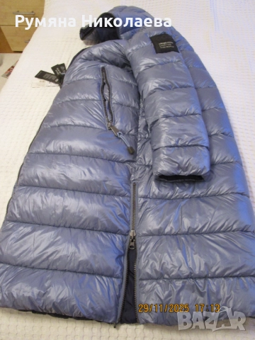 Дълго дамско яке с две лица Betty Barclay, снимка 4 - Якета - 52585210