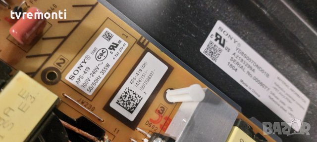 Захранваща платка ,APS-419,1-983-329-11,147471511. SONY KD-55XF9005 for 55inc DISPLAY YD8S007DND01B, снимка 3 - Части и Платки - 42599526