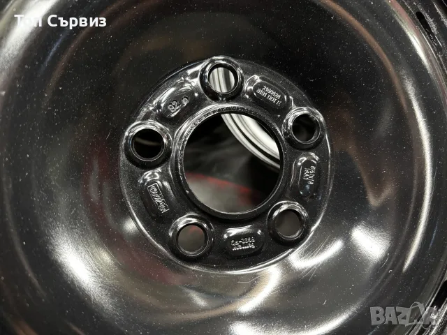 Оригинални железни (метални) джанти за Форд (Ford), 16 цола, 5х108, снимка 7 - Гуми и джанти - 56184541