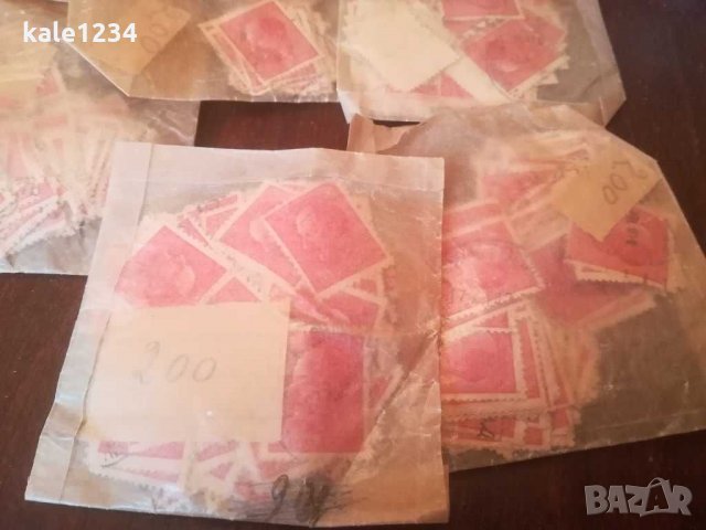 Пощенски марки. Цар Борис 3. Клеймо. Царство България. Колекция 1000бр. , снимка 6 - Филателия - 29149919