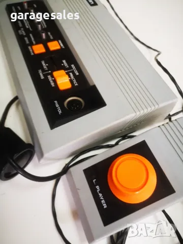 Игрова конзола с 2 джойстика и пистолет - ретро, колекционерска, снимка 3 - Антикварни и старинни предмети - 47825256