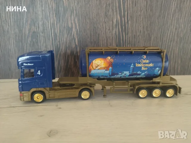 Метален камион SCANIA 1/64 !!!, снимка 3 - Колекции - 55925746
