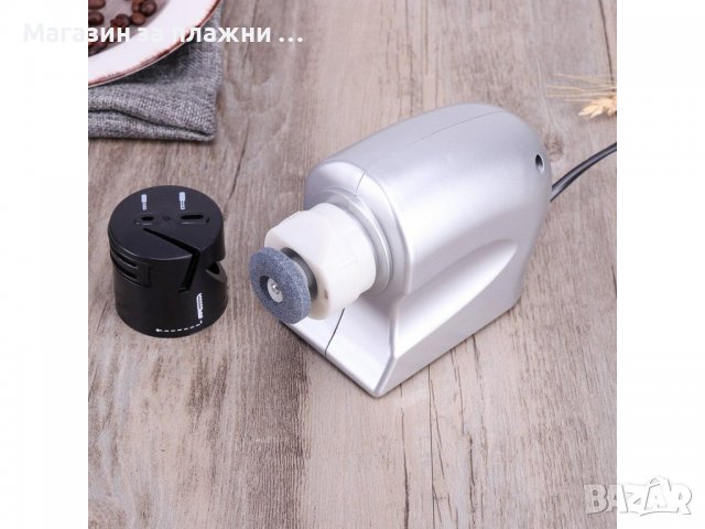 Електрическо точило за ножове и ножици на ток 220V - КОД 3724, снимка 3 - Аксесоари за кухня - 37413638