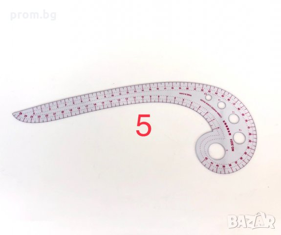 Пластмасови шивашки кривки, линия, метър, шаблон за моделиране, кривка, снимка 10 - Други инструменти - 30779011