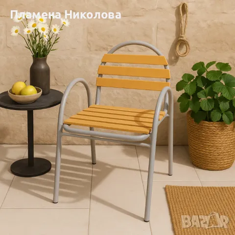 Стол Muhler Bistro, Polywood, 54x56xXH78см, снимка 1