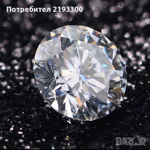 Диамант мойсанит 1.00 карат 6.5мм, снимка 14 - Други - 40052799