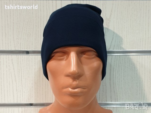 Нова зимна шапка с подгъв в черен цвят, снимка 11 - Шапки - 39325599