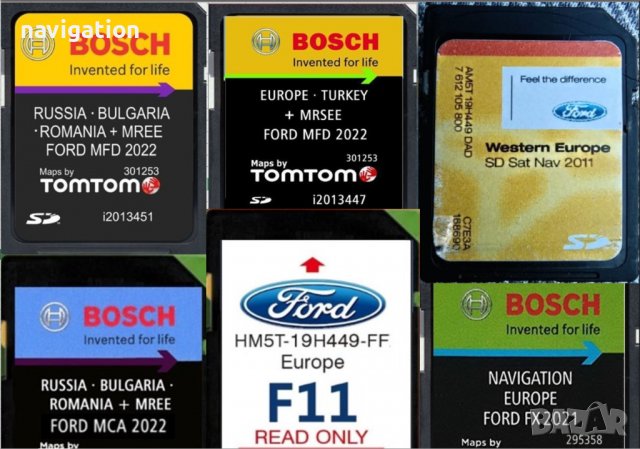 🇧🇬 🇲🇦🇵 🚘💿🚘💿🚘💿 2024 навигация ъпдейт Ford /Форд Sd Card Навигационна Сд Карта USB код, снимка 3 - Аксесоари и консумативи - 31081670