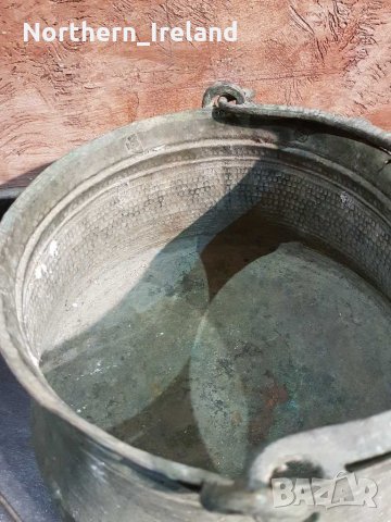 Голям бакърен котел, снимка 4 - Антикварни и старинни предмети - 31060831