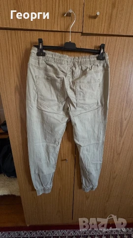 Бежови дънки, снимка 2 - Дънки - 50938696