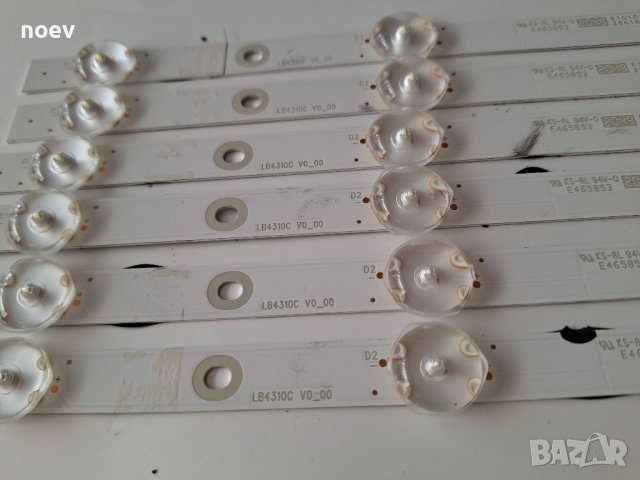 Led Backlight TPT430U3  LB4310C V0.00, снимка 2 - Части и Платки - 42863001