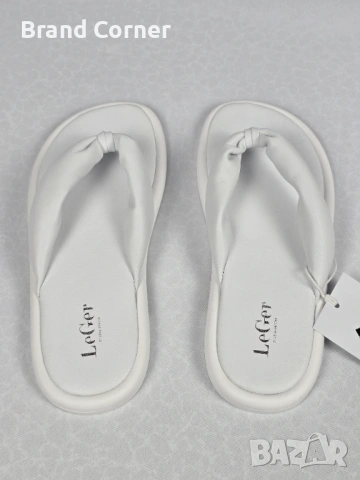 Нови дамски чехли LeGer - 40 , снимка 3 - Чехли - 54329423