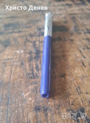 ролер Pierre Cardin синя пластмаса със стоманена капачка в метална кутия, снимка 9 - Ученически пособия, канцеларски материали - 54129005