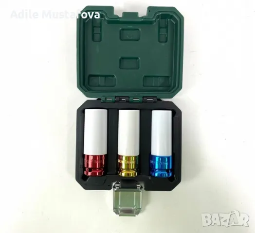 Професионален комплект ударни вложки 17/19/21 мм, снимка 1