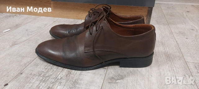 👌Продавам нови кафяви обувки естествена кожа в гаранция на Пещера., снимка 4 - Ежедневни обувки - 52109339