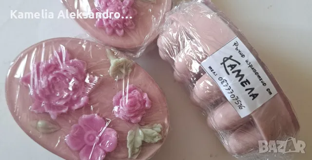 Домашен сапун-масажен с невен или люляк-голям 140 грама, снимка 7 - Козметика за тяло - 49458554