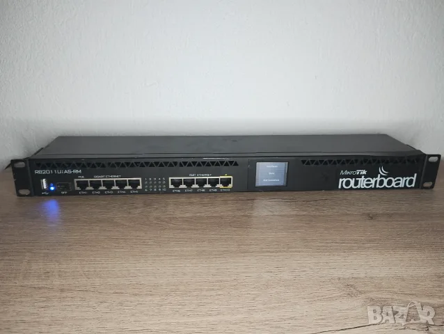 Mikrotik RB2011UiAS-RM рутер, снимка 7 - Рутери - 56104678