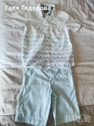 летен комплект риза с панталон 