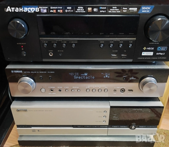 Yamaha RX S 600 5.1 ресийвър усилвател с дистанционно VSX TX , снимка 12 - Ресийвъри, усилватели, смесителни пултове - 35031605