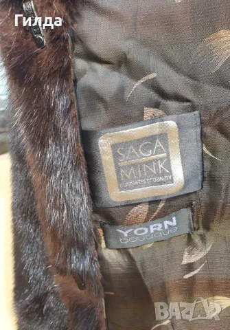 Saga Mink Yorn Boutique палто норка визон налично, снимка 6 - Палта, манта - 56003035