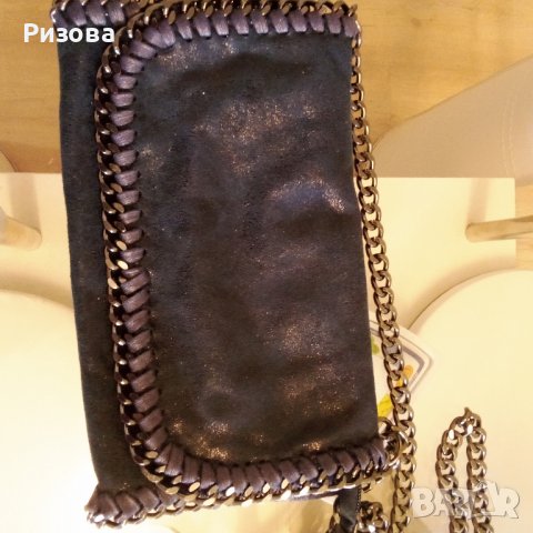 Дамска ,велурена чантичка, снимка 3 - Чанти - 44238476