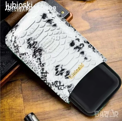 Lubinski кожен калъф за 3 пури, снимка 2 - Други - 51018826