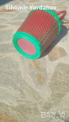 Плетена дамаджана., снимка 5 - Антикварни и старинни предмети - 51320074