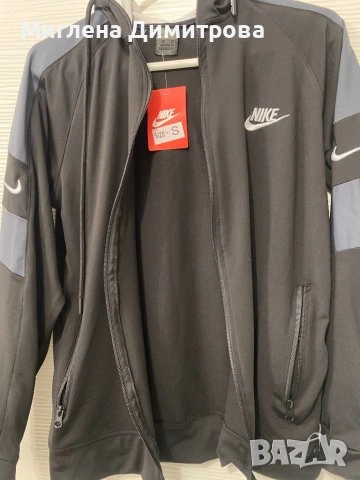 Мъжко спортно горнище Nike размер S полиамид, снимка 2 - Спортни дрехи, екипи - 54245398