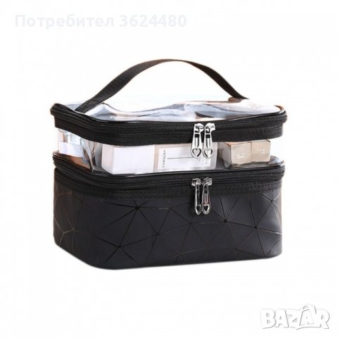 Двуетажна козметична чанта, снимка 8 - Други стоки за дома - 39986156