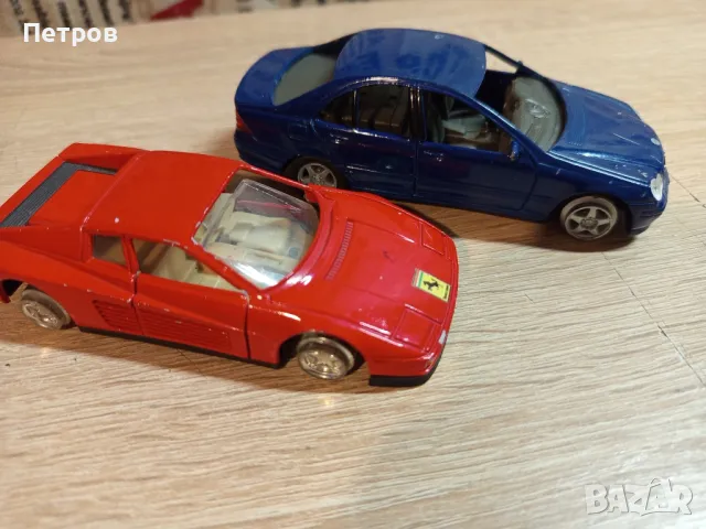 Колички "Mercedes" C-Class и "Ferrari" testarosa, снимка 8 - Коли, камиони, мотори, писти - 47917582