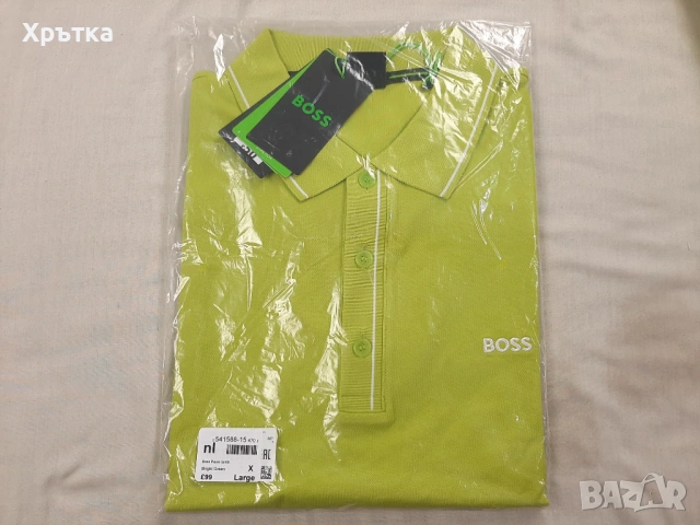 Hugo Boss Paule - Оригинална мъжка тениска с яка, снимка 7 - Тениски - 54151440