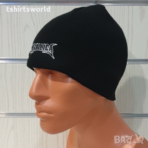 Нова зимна шапка на музикалната група METALLICA, снимка 2 - Шапки - 35437410