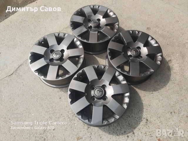 4 броя алуминиеви джанти за Citroen C3,C4,Berlingo 15, снимка 4 - Гуми и джанти - 51943237