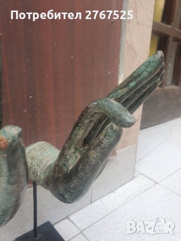 100 годишни Бронзови ръце на Буда будизъм мудра символи декор, снимка 5 - Колекции - 42044520