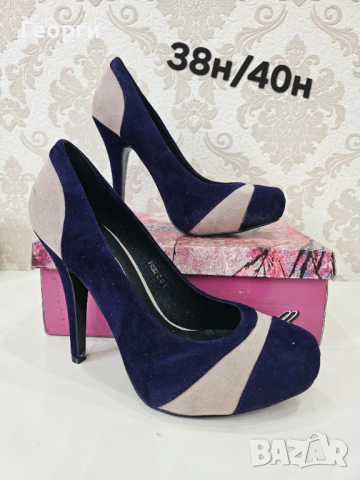 Дамски обувки, снимка 12 - Дамски обувки на ток - 44743343