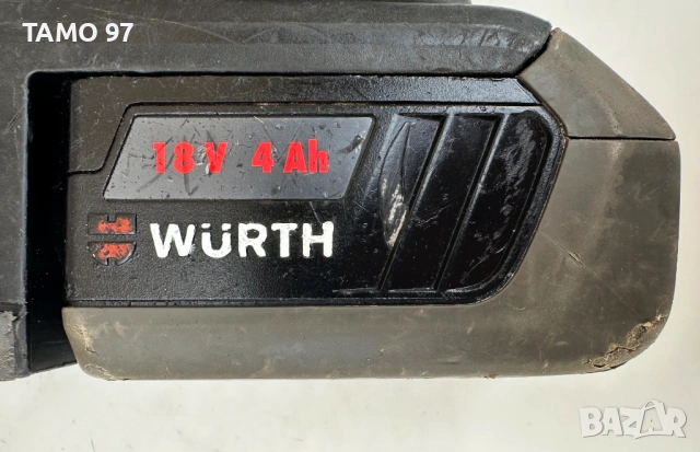 Wurth ABH 18 Compact - Безчетков перфоратор 18V 4.0Ah M-Cube, снимка 5 - Перфоратори - 54209394