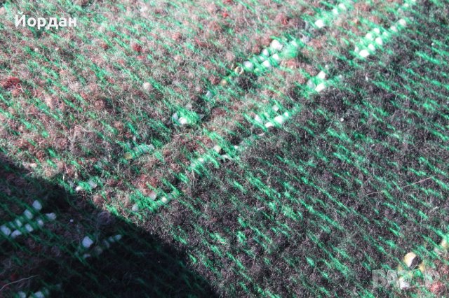 Тъкана вълнена постелка сивозелена, снимка 10 - Колекции - 38453650