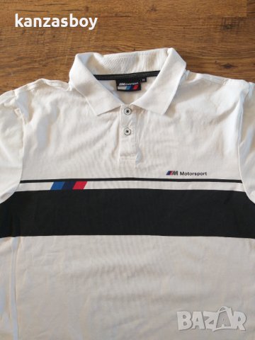 BMW M Motorsport polo shirt - страхотна мъжка тениска КАТО НОВА , снимка 7 - Тениски - 42300401