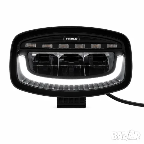 LED халоген 60W 12-24V с Amber предупредителна светлина, снимка 2 - Аксесоари и консумативи - 55871013