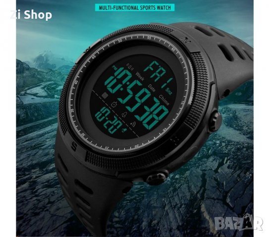 ⌚ Спортен мъжки водоустойчив часовник SKMEI 1251 дигитален електронен LED стилен, снимка 5 - Мъжки - 30297638