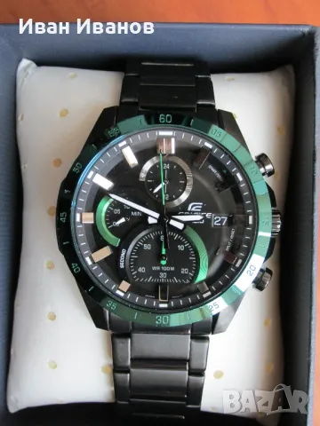 Casio EFR-571DC-1AV EDIFICE 100M Касио като нов