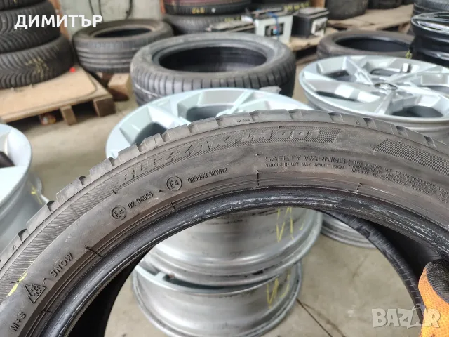 4бр.зимни гуми BRIDGESTONE 225 45 18 DOT22 цена за брой, снимка 6 - Гуми и джанти - 55791500