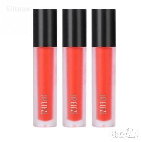Комплект дълготраен хидратиращ гланц за устни в три нюанса на червеното HZS109, снимка 4 - Други - 52820397