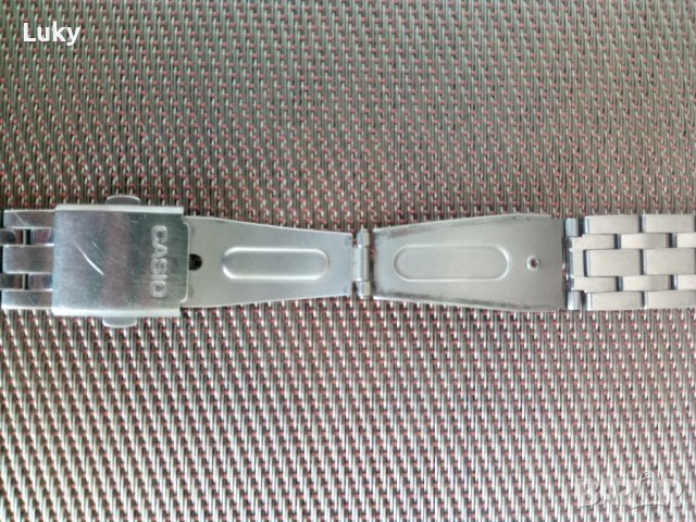 Продавам метална верижка за часовник (за части,елементи).Не е нова.Размерите са на снимките., снимка 6 - Мъжки - 42697239