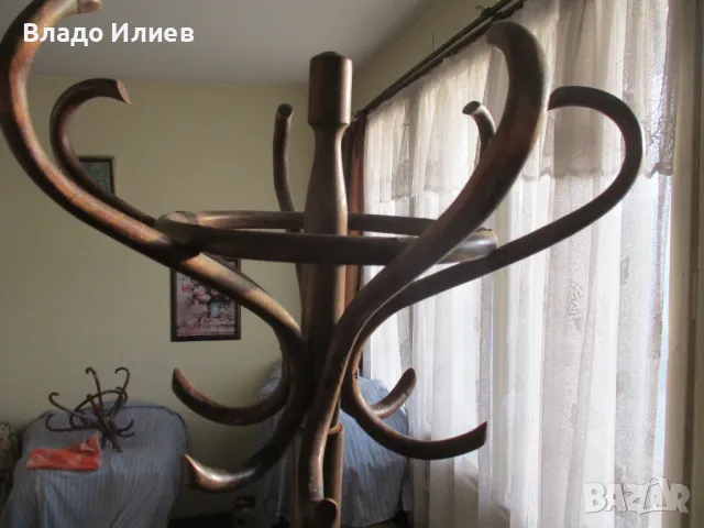 Закачалка за дрехи тип "Виенска" с две горни части, снимка 6 - Други стоки за дома - 31399300