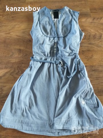 g-star new hastings dress wmn - страхотна рокля, снимка 9 - Рокли - 33990545