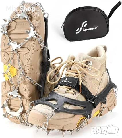 Нови Ледени шипове за обувки и ботуши с 28 шипа 