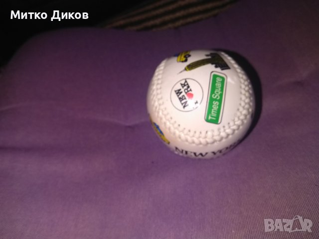 Бейзболна топка Ню Йорк нова, снимка 6 - Други спортове - 39363360