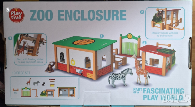 игра на Play tive Къщички в зоопарка , снимка 3 - Игри и пъзели - 44708630